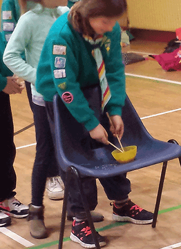Meeting Activities by Brigins, Cygnets and Guides