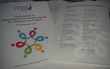 CDYSB Achievement Award