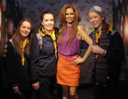 Rangers and Cheryl in Madame Ts
