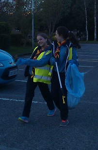 Raheny Guides Tidy Village