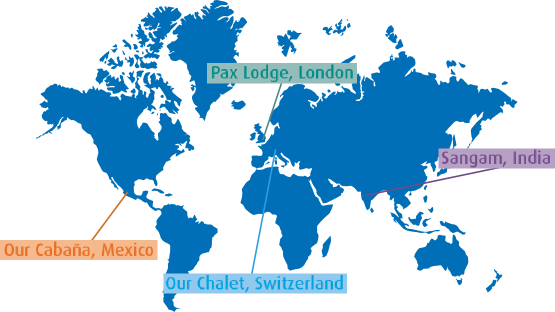 World centre map